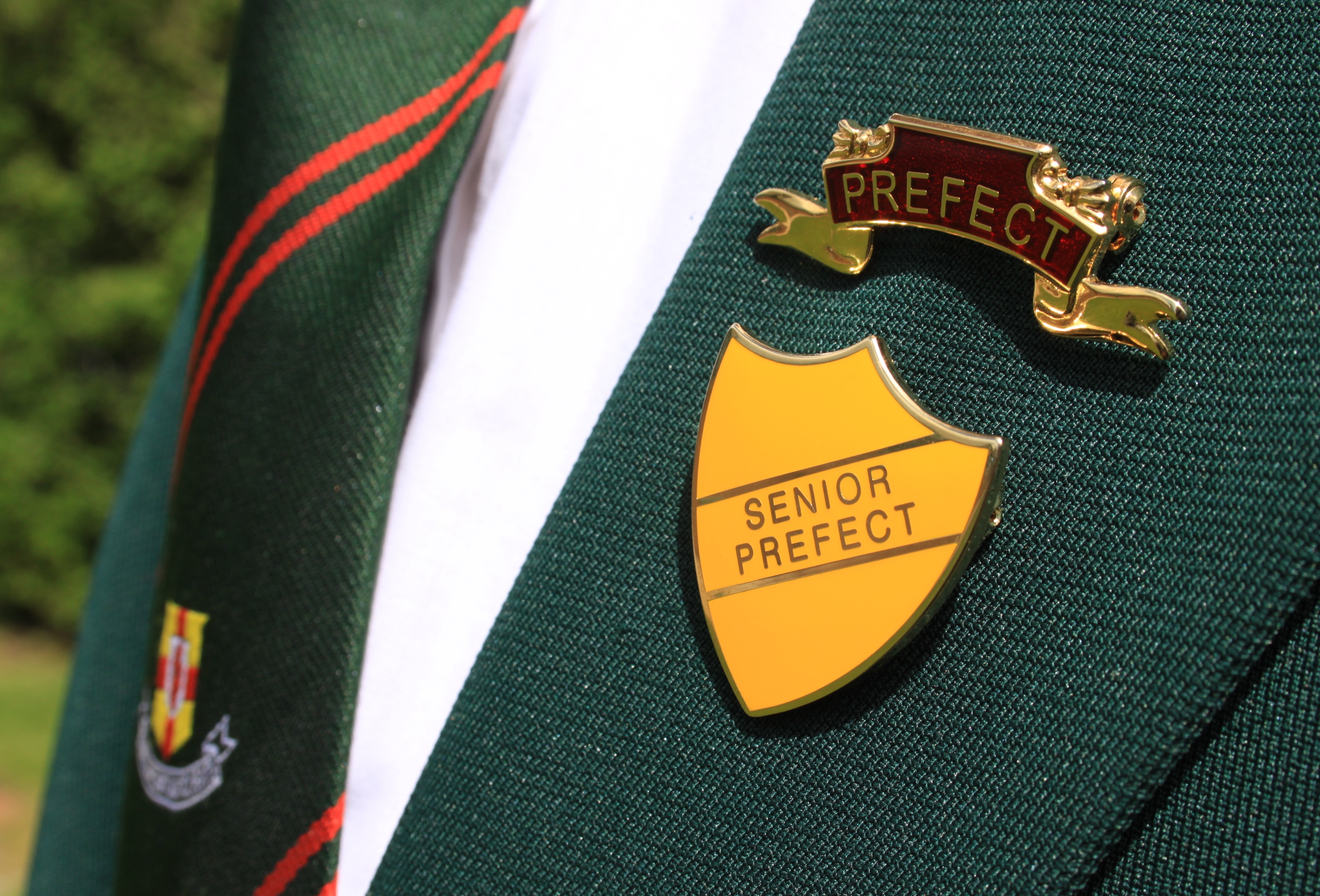 senior prefect badge